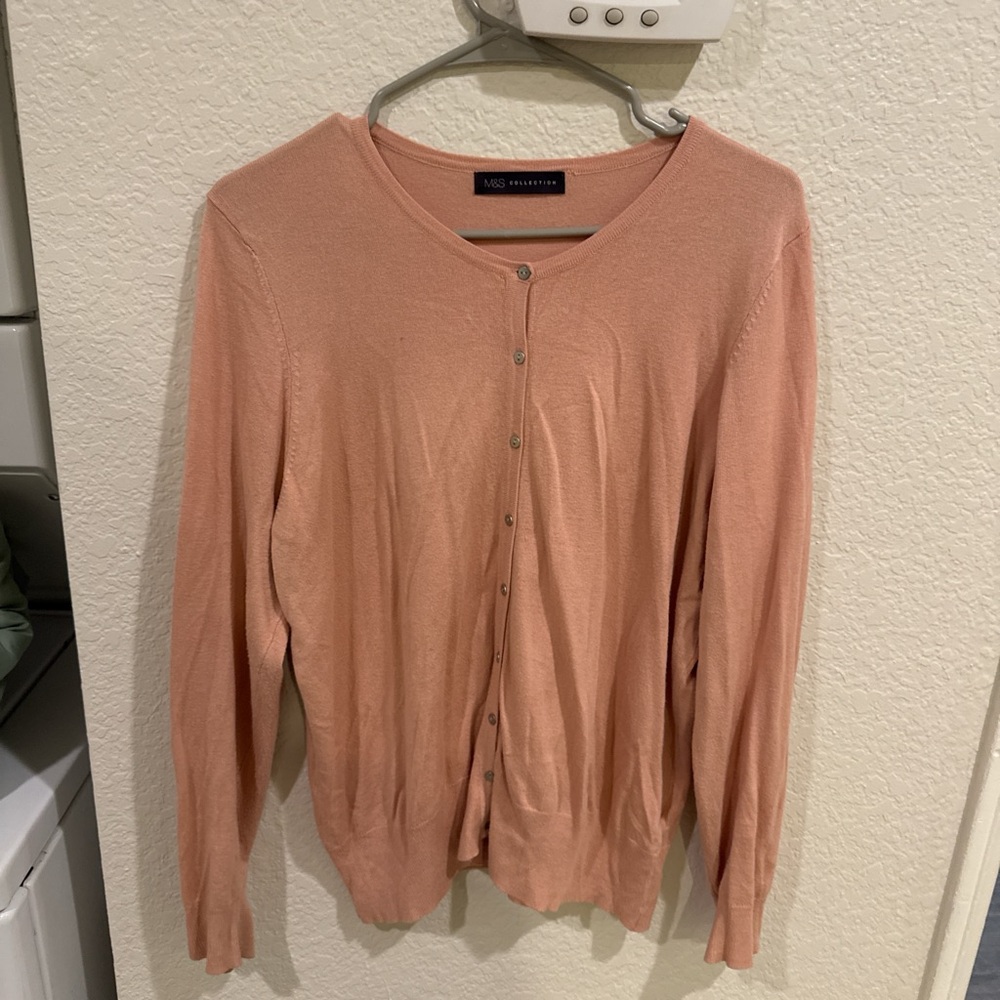 baby bunk M&S sweater